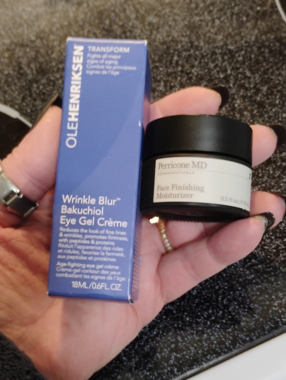 Buy It Now 2 Pcs OLEHENRIKSEN WrinkleBlur Bakuchiol Eye Gel Crème/ Perricone MD - Picture 1 of 1